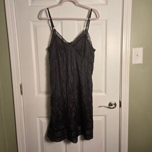 True Vintage Adonna Slip Lingerie Grunge Fairycore Witch Gothic Y2K Lace Size 38